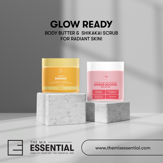 𝐆𝐥𝐨𝐰 𝐑𝐞𝐚𝐝𝐲 ~ 𝐁𝐨𝐝𝐲 𝐁𝐮𝐭𝐭𝐞𝐫 & 𝐒𝐡𝐢𝐤𝐚𝐤𝐚𝐢 𝐒𝐜𝐫𝐮𝐛 𝐟𝐨𝐫 𝐑𝐚𝐝𝐢𝐚𝐧𝐭 𝐒𝐤𝐢𝐧!✨