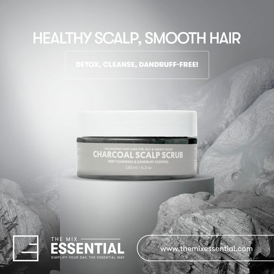 Healthy Scalp, Smooth Hair - Detox, Cleanse, Dandruff Free