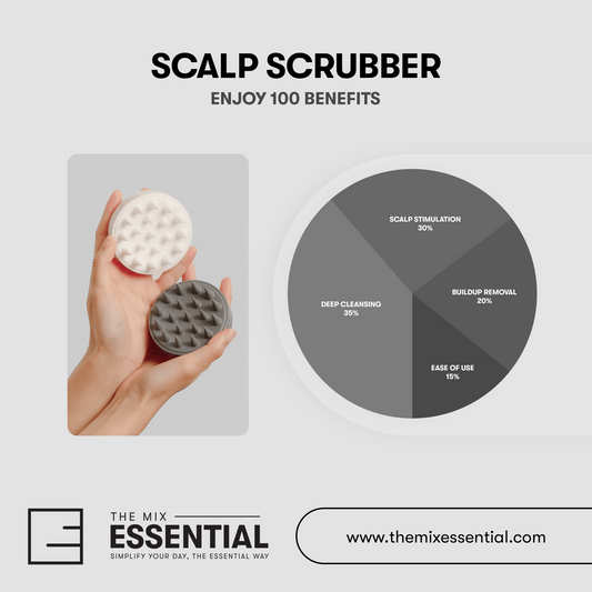 Enjoy the 100 Benefits of Our Scalp Scrubber! 🧖🏻♀️✨