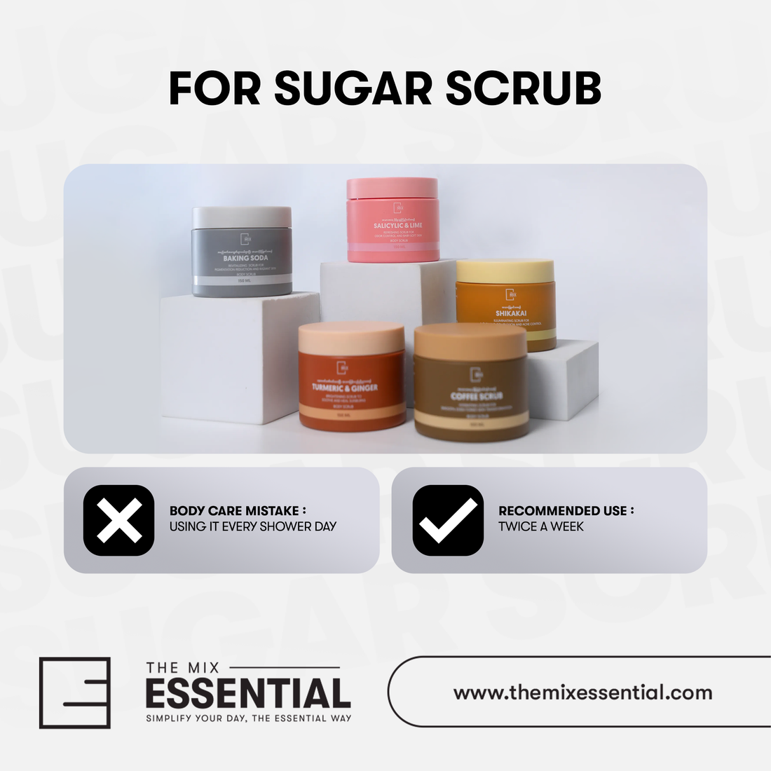 🚫 Body Care Mistake VS ✅ Recommended Use!