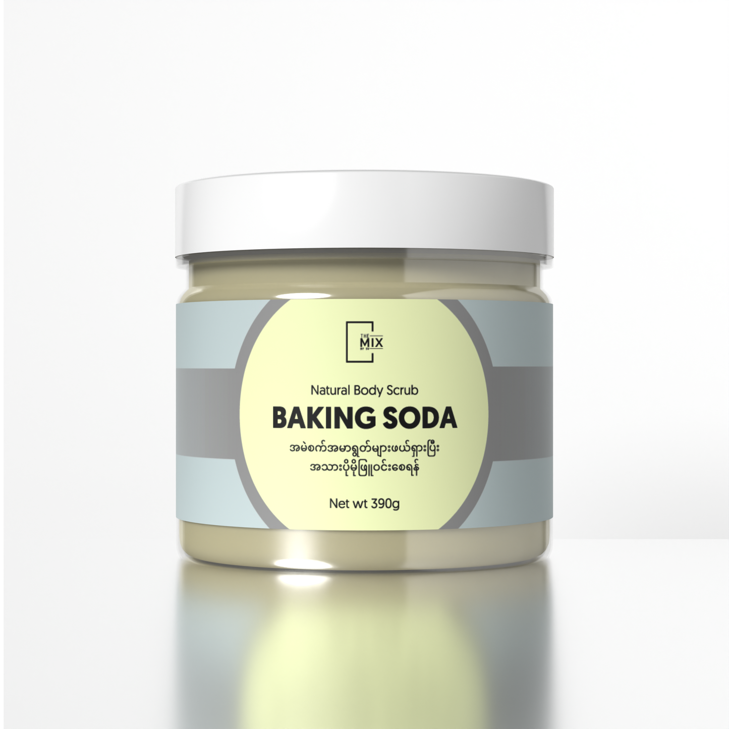 Baking Soda Body Scrub - 390g (Container)