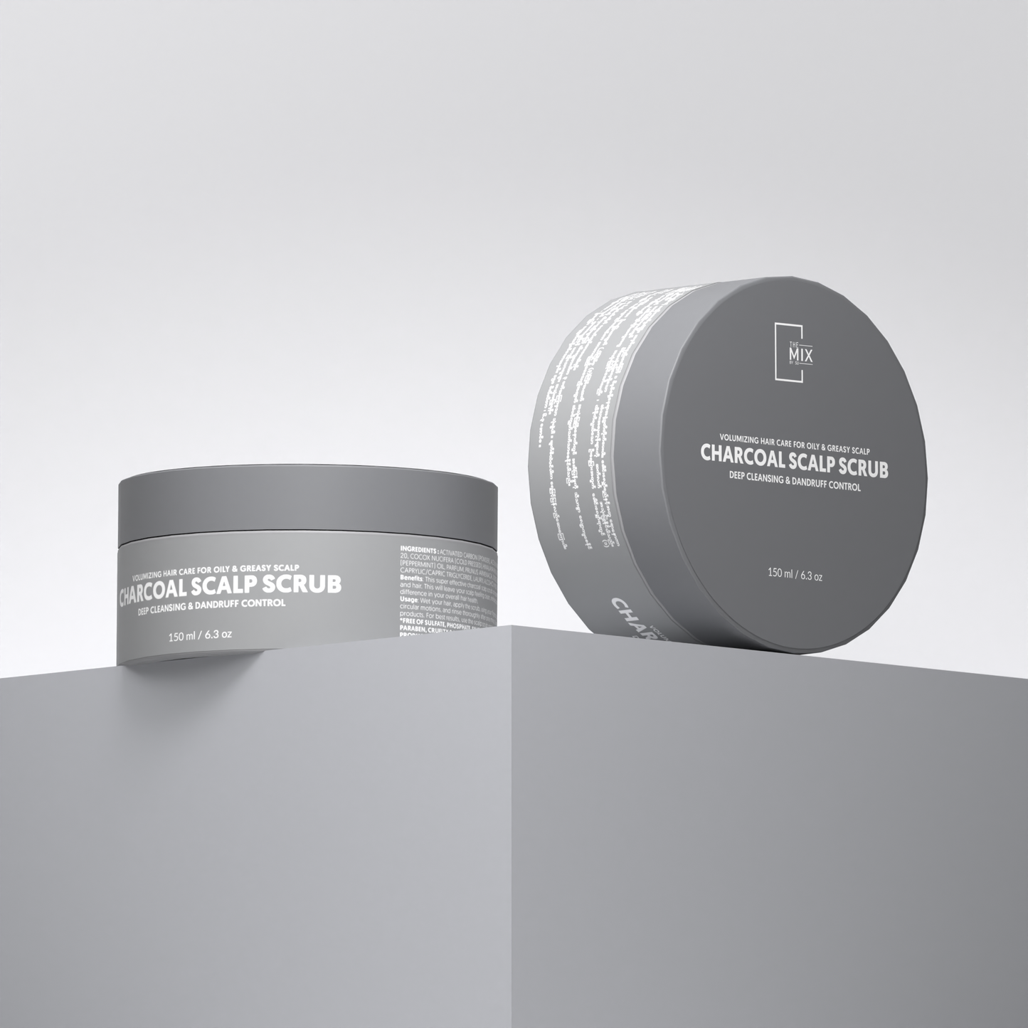 Charcoal Scalp Scrub - 150ml