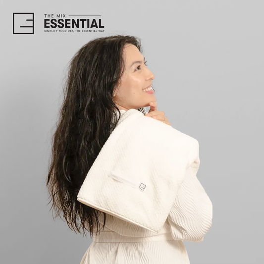 Microfiber Hair Towel Wrap – Elegant in White! 🧖‍♀️