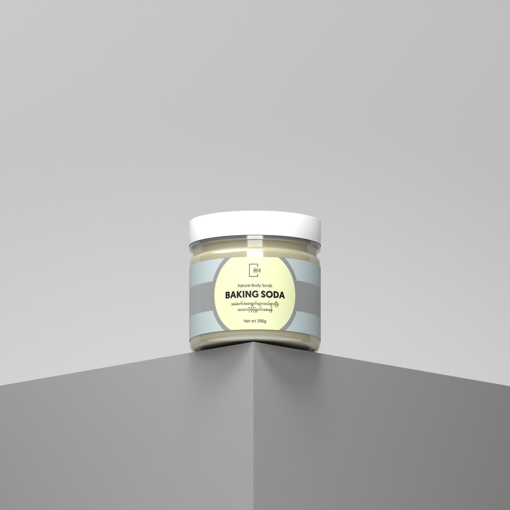 Baking Soda Body Scrub - 390g (Container)