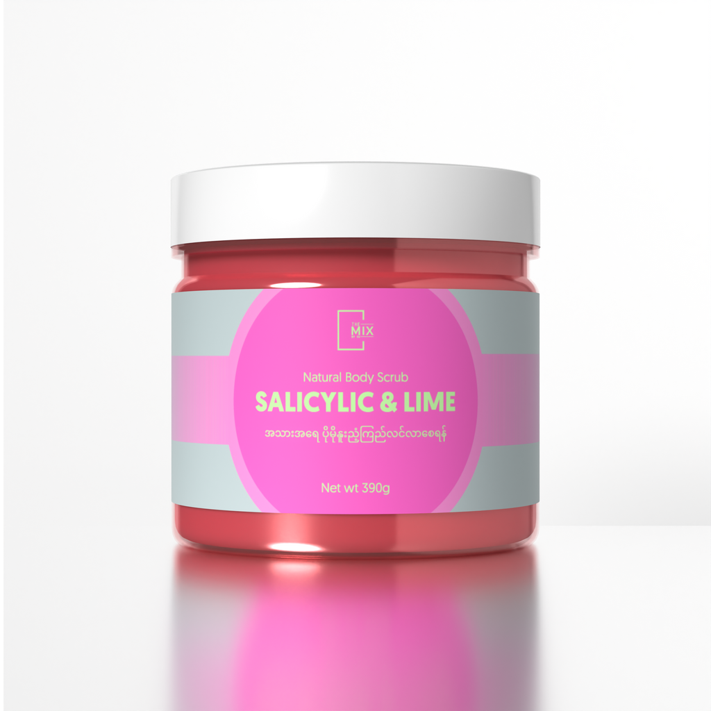 Salicylic & Lime Scrub - 390 g (Container)