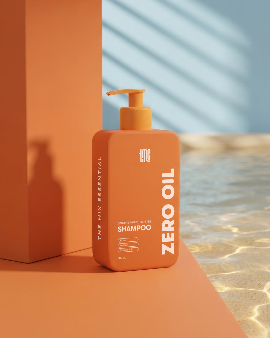 Zero Oil Shampoo — Deep Cleansing Anti-Oil & Anti-Buildup Shampoo, 380ml
